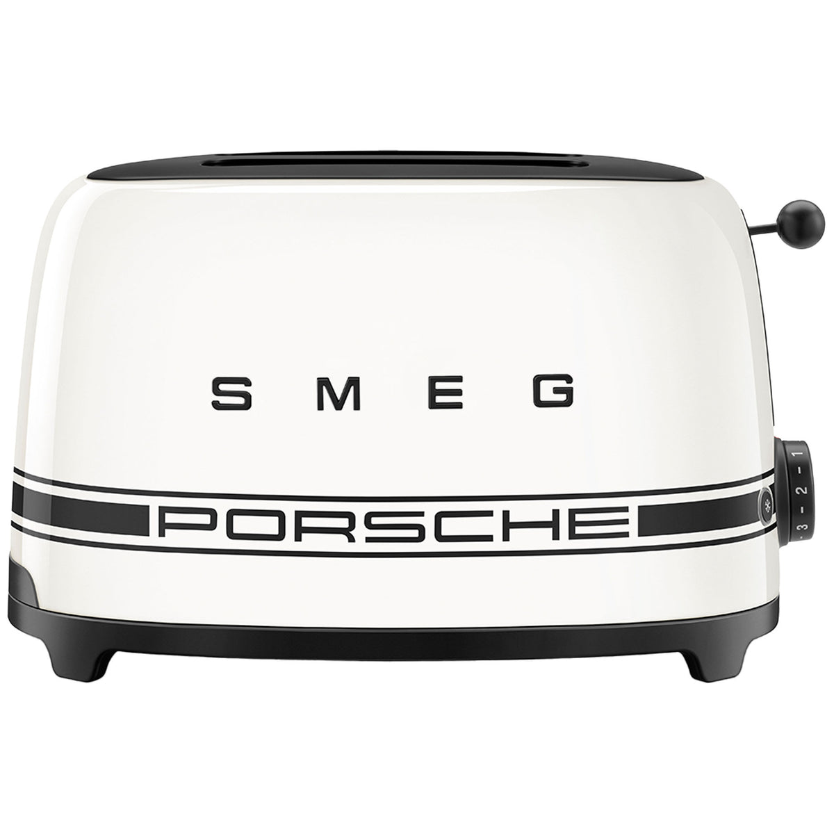 Smeg Porsche Special Edition brødrister til 2 skiver i carrara hvid