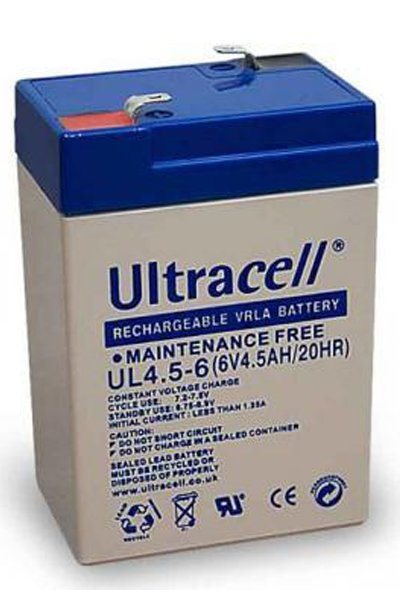 Se Ultracell 6V 4,5Ah Bly-syre Batteri - 47x101x70 mm ❤ Kæmpe udvalg i Leggodt - Køb online på udsalg og tilbud lige nu ❤ Super billig fragt og lynhurtig levering - Varenummer: Bolig&Haven-61624565989706 og barcode / Ean: 5713570004099 på lager - Udsalg på Op til 57% rabat - Mere end 1.329 populære mærker på udsalg