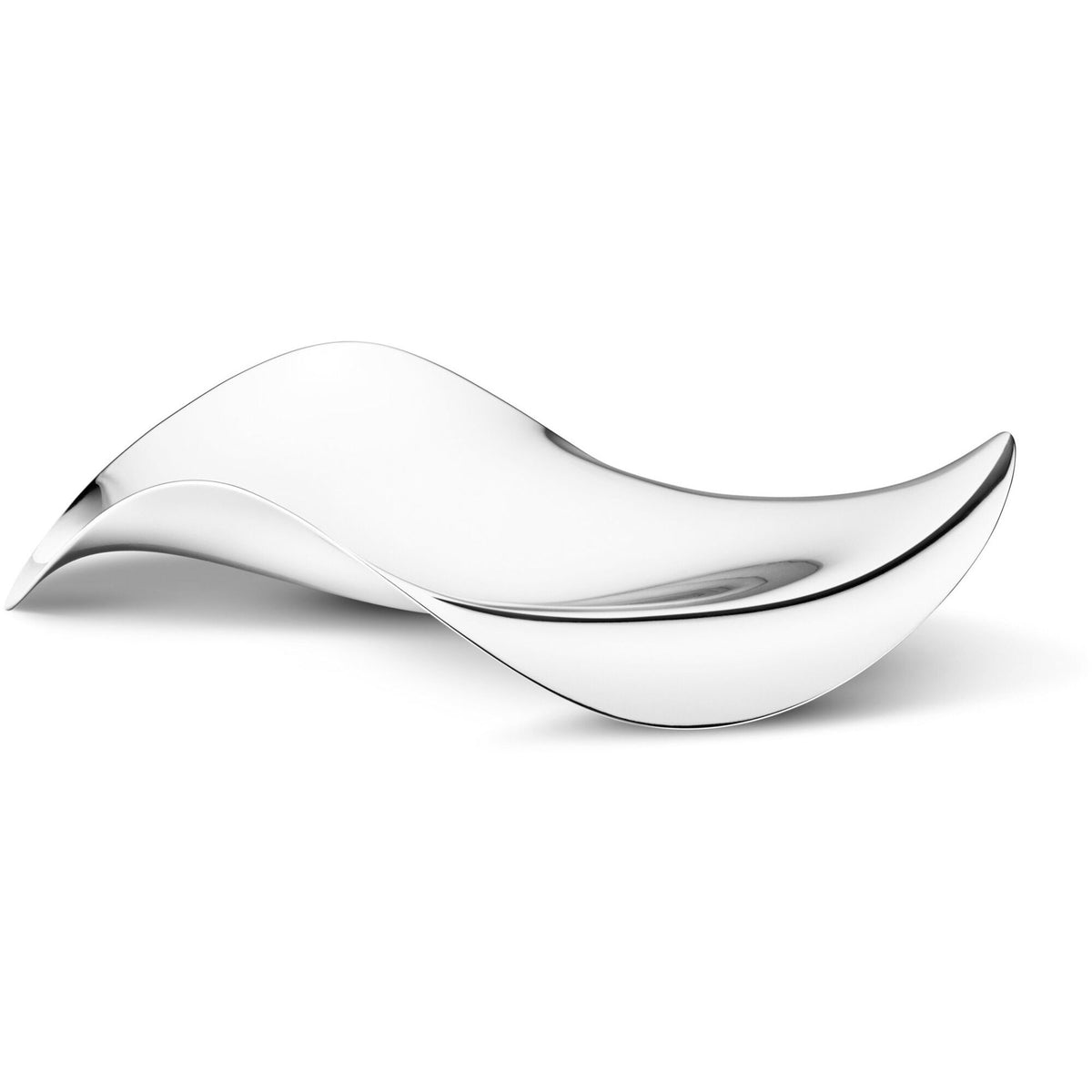 Georg Jensen Cobra fad i blankpoleret rustfrit stål