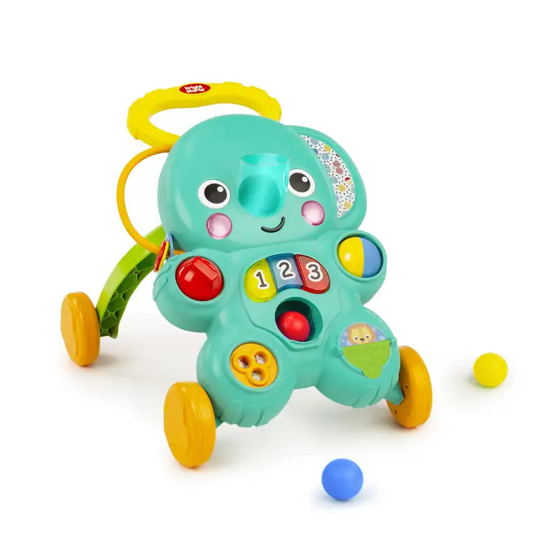Bright Starts Stroll 'n Roll 2-i-1 aktivitetsgåvogn med bolde