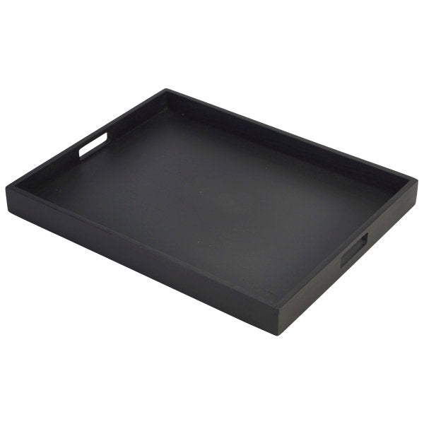 Se Solid Black Butlers Tray 49 x 38.5 x 4.5cm ✔ Kæmpe udvalg i Genware - Køb online på udsalg og tilbud lige nu ✔ Super billig fragt og lynhurtig levering - Varenummer: Barlife-632346 og 5020403016113 på lager - Udsalg på Barudstyr - Tjenerudstyr - Serveringsbakker Spar helt op til 57% - Kæmpe udsalg på over 739 mærker