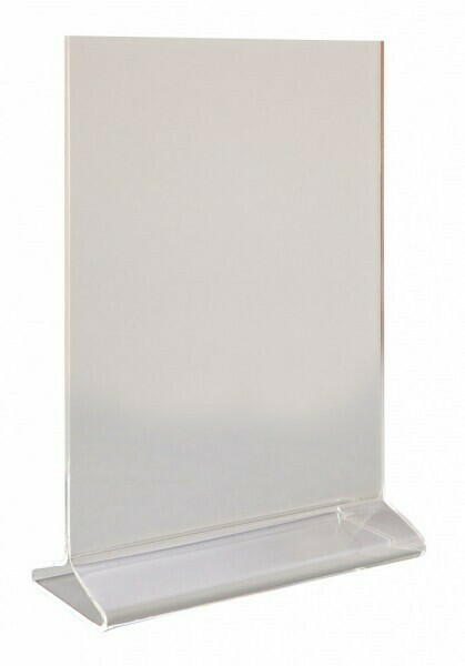 Se Perspex A5 Menu Holder Vertikal ✔ Kæmpe udvalg i Beaumont - Køb online på udsalg og tilbud lige nu ✔ Billig fragt • Hurtig levering - Varenummer: Barlife-11900 og 5020229100959 på lager - Udsalg på Barudstyr - Bardisken - Barskilte Spar stort – op til 59% - Over 2.739 mærker med kæmpe udsalg