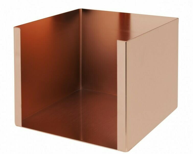 Se Servietholder i Kobber Finish 13x13x10,1 ✔ Kæmpe udvalg i Beaumont - Køb online på udsalg og tilbud lige nu ✔ Meget billig fragt og hurtig levering - Varenummer: Barlife-10348 og 5020229108306 på lager - Udsalg på Barudstyr - Bardisken - Opbevaring Op til 57% rabat - Over 2.739 mærker samlet ét sted