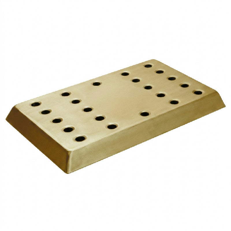 Beaumont drypbakke i messing-finish, 40 x 22,5 cm, til bardisk eller kaffestation