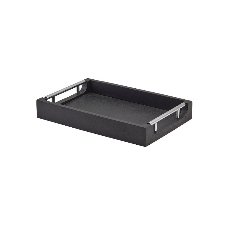 Se Genware Solid Black Bakke Med Metalhåndtag 30 x 20 Cm ✔ Kæmpe udvalg i Genware - Køb online på udsalg og tilbud lige nu ✔ Hurtig levering til lave fragtpriser - Varenummer: Barlife-1552738 og 5020403122036 på lager - Udsalg på Køkken - Borddækning - Buffet Få op til 67% i rabat - Tusindvis af varer fra over 2.739 mærker