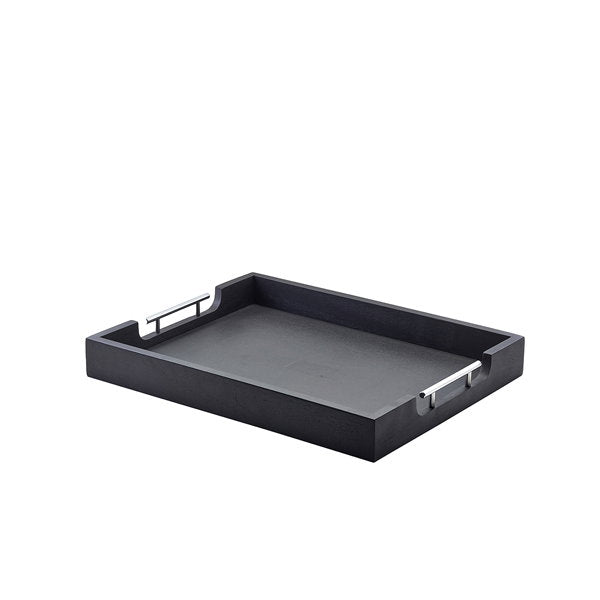Se Solid Sort Butlersbakke Med Metal Håndtag 50 x 39.5cm ✔ Kæmpe udvalg i Genware - Køb online på udsalg og tilbud lige nu ✔ Hurtig levering til lave fragtpriser - Varenummer: Barlife-646595 og 5020403016649 på lager - Udsalg på Barudstyr - Tjenerudstyr - Serveringsbakker Få op til 67% i rabat - Over 1.798 mærker samlet på udsalg