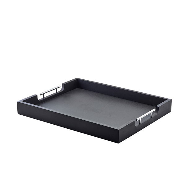 Se Solid Sort Butlersbakke Med Metal Håndtag 54.5 x 44cm ✔ Kæmpe udvalg i Genware - Køb online på udsalg og tilbud lige nu ✔ Hurtig levering til lave fragtpriser - Varenummer: Barlife-646596 og 5020403460688 på lager - Udsalg på Barudstyr - Tjenerudstyr - Serveringsbakker Spar helt op til 57% - Stort udsalg på over 739 mærker