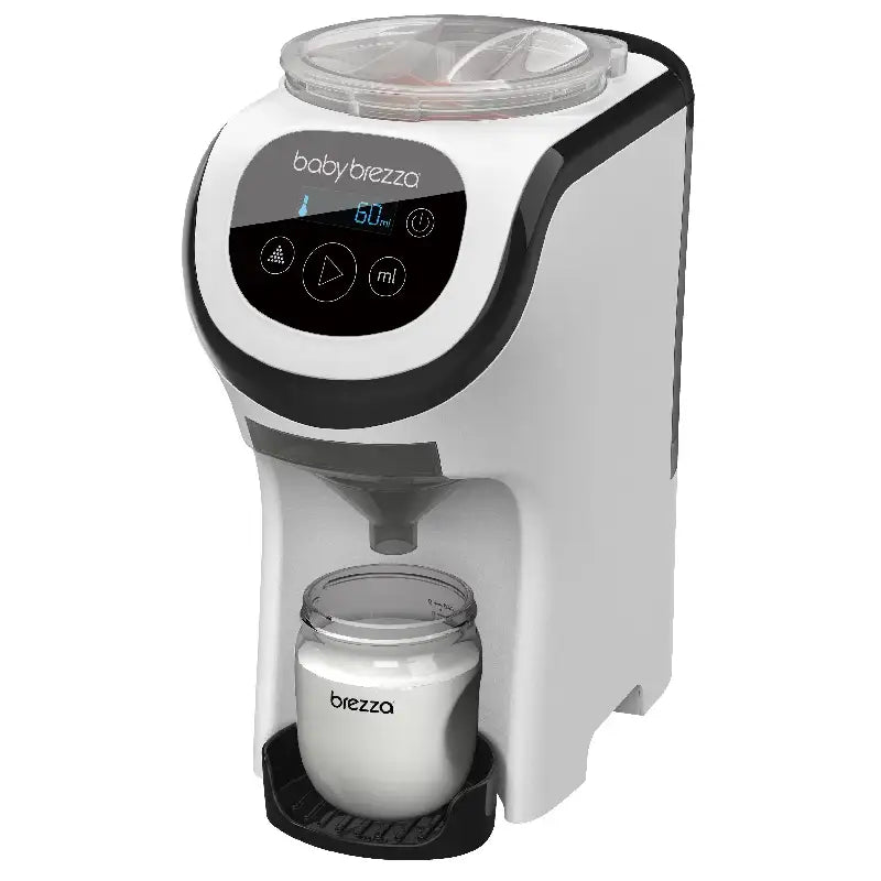 Baby Brezza Formula Pro Mini kompakt maskine til modermælkserstatning og vælling