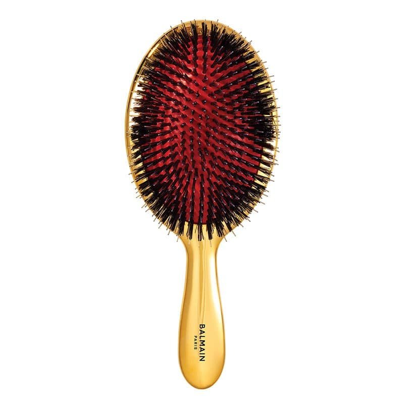 Balmain Golden Boar Hair Spa Brush, hårbørste med 14K forgyldte vildsvinehår og nylonbristler