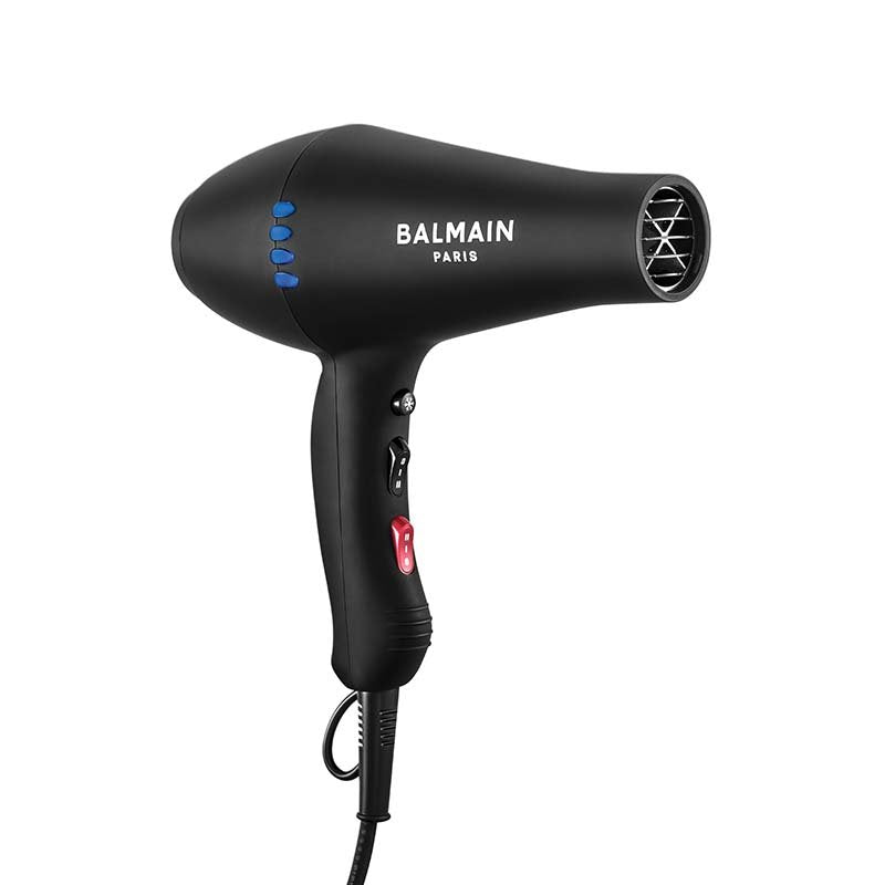 Balmain Professional Blowdryer føntørrer i mat sort med guld