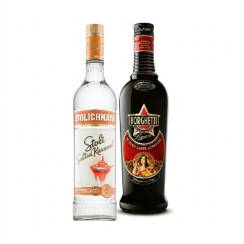 Salted Caramel Espresso Martini drinkspakke til cirka 23 drinks