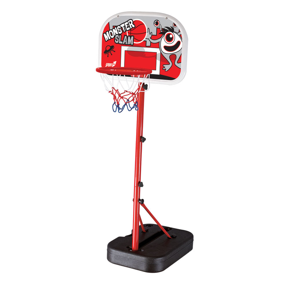 Se Basketball Kurv ''Monster Slam'' 138-166 cm på stander ✔ Kæmpe udvalg i Sport1 - Køb online på udsalg og tilbud lige nu ✔ Billig fragt og hurtig levering - Varenummer: MMAction-1953200001 og 8005586196705 på lager - Udsalg på Basketball Spar helt op til 57% - 2.739 kendte mærker til outletpriser