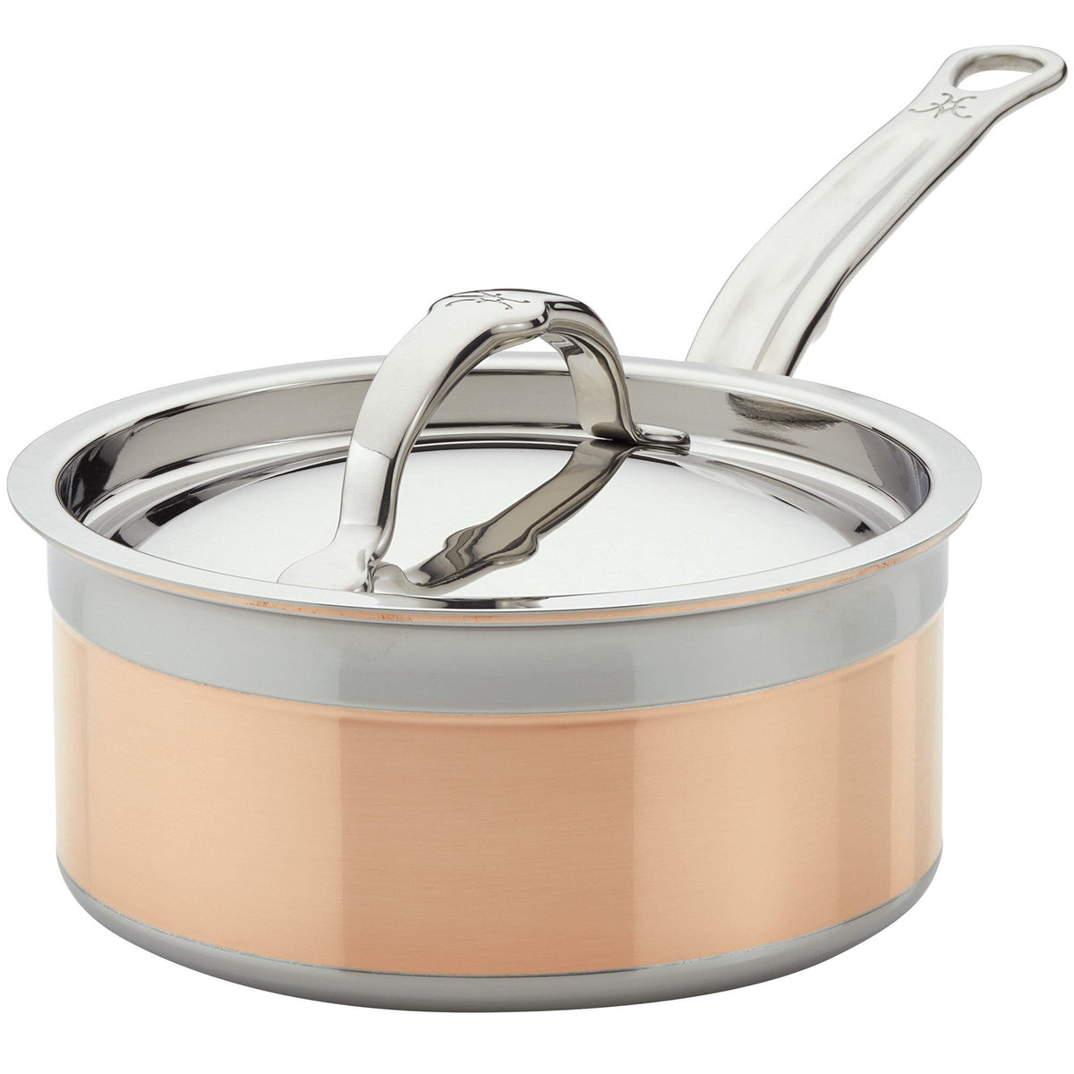 Hestan CopperBond kasserolle på 16 cm i rustfrit stål
