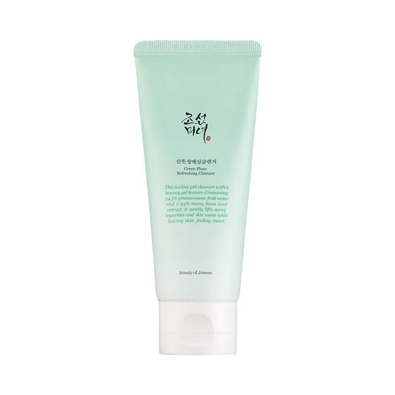 Beauty Of Joseon Green Plum Refreshing Cleanser – let gelrens med grøn blomme i 100 ml