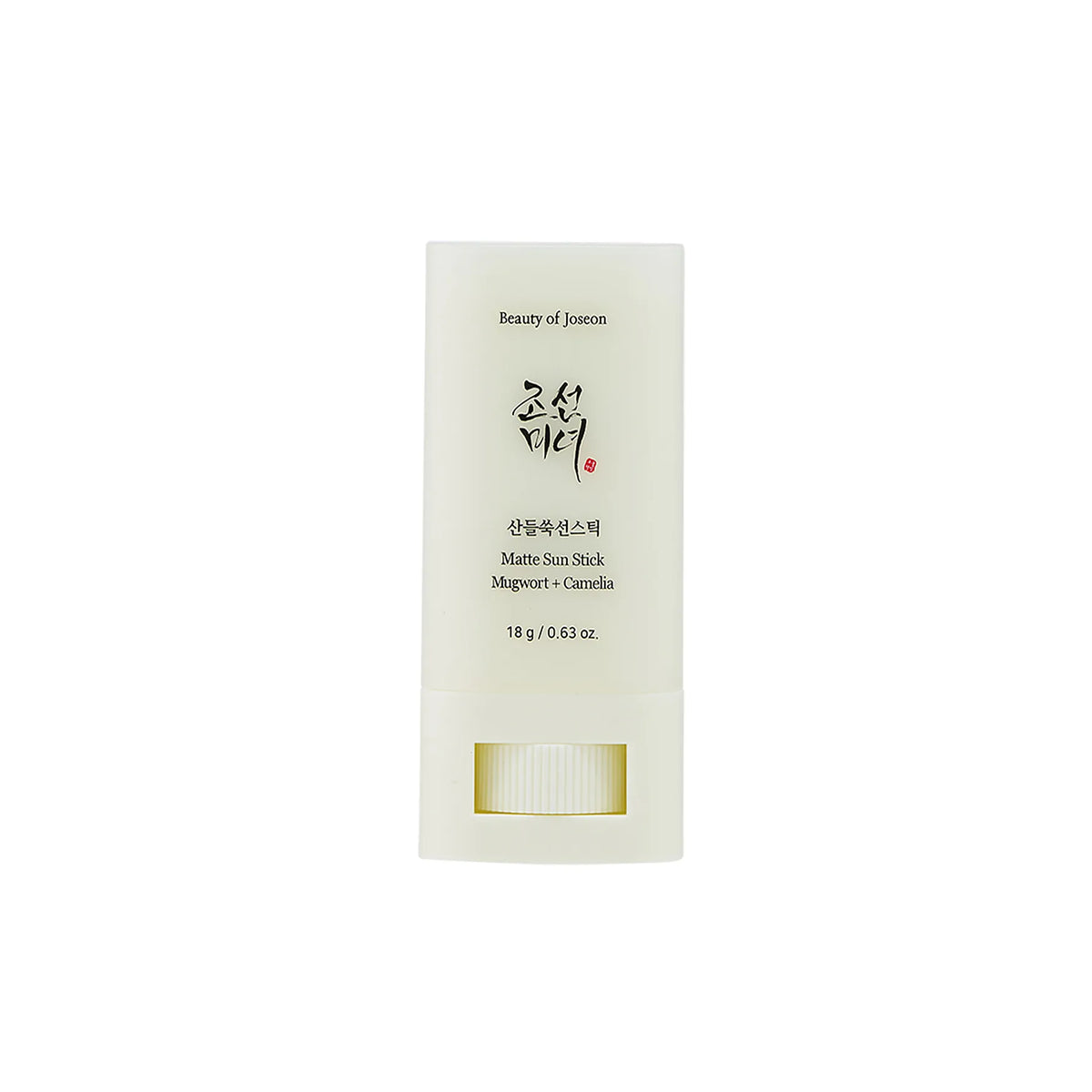 Beauty Of Joseon Matte Sun Stick Mugwort + Camellia SPF50+ PA++++, solstift