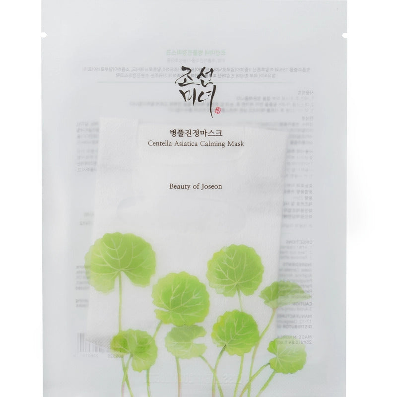 Beauty of Joseon Centella Asiatica Calming Mask, fugtmættet sheetmaske