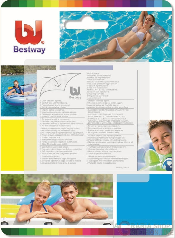 Se Bestway Reparationskit / Lappegrej til Badebassin - Heavy-Duty ✔ Kæmpe udvalg i Bestway - Køb online på udsalg og tilbud lige nu ✔ Lav fragtpris og hurtig levering - Varenummer: MMAction-17862068 og 6942138917994 på lager - Udsalg på Pool Dele / Tilbehør / Lys Store besparelser – op til 67% - Store besparelser på over 2.281 mærker