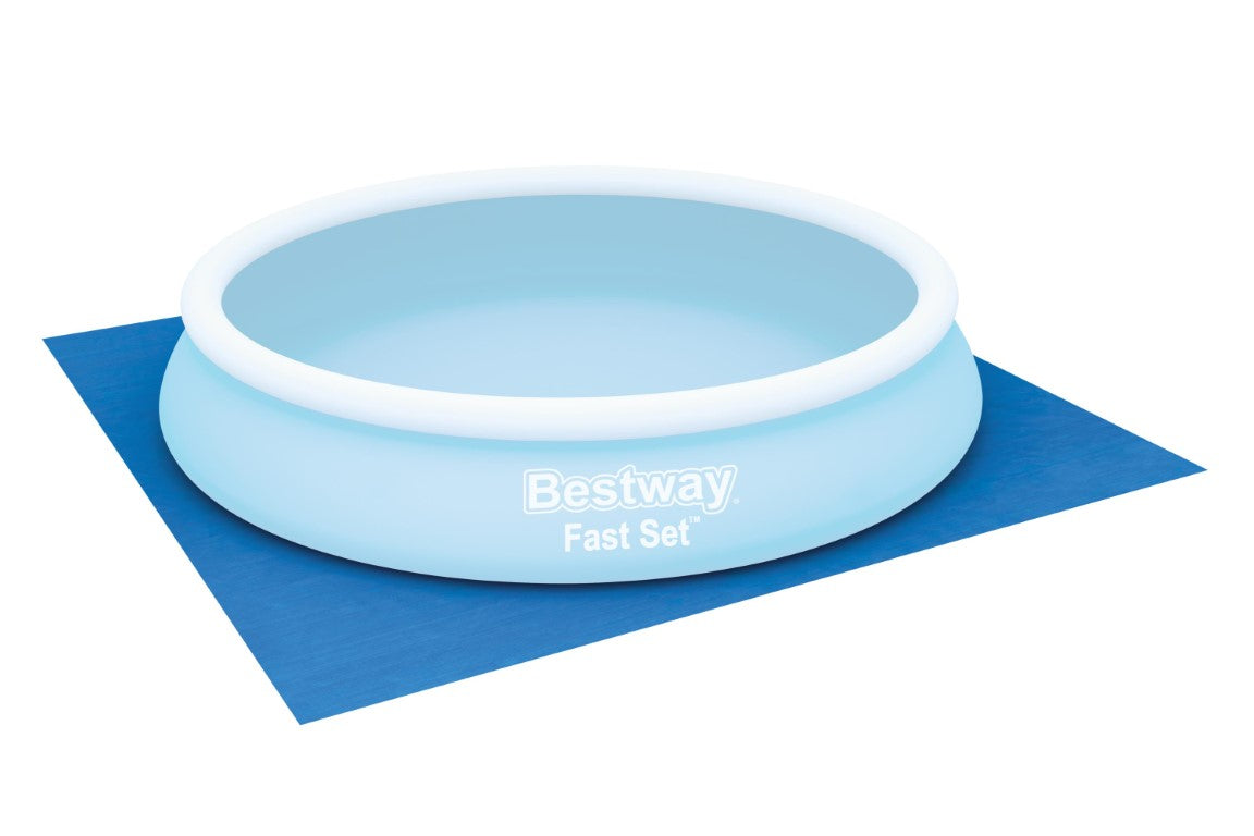 Bestway underlag til pool og spabade, bunddug i størrelsen 396 x 396 cm