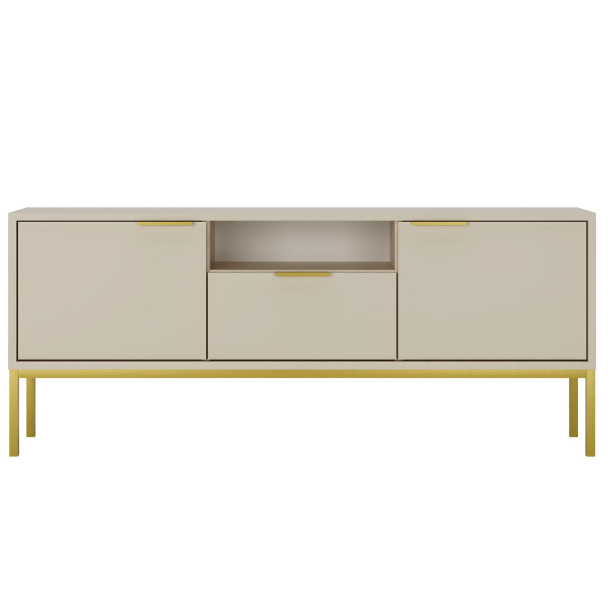 Se KOCOT Austin TV-bord 135, m. 2 låger, 1 hylde, 1 skuffe -cashmere laminat og guld stål (135x33) ❤ Kæmpe udvalg i Kocot - Køb online på udsalg og tilbud lige nu ❤ Billig fragt og hurtig levering - Varenummer: Boboonline-121845 og barcode / Ean: 5903282061798 på lager - Udsalg på Møbler,Borde,TV-Borde,
Møbler,
Borde,
Store TV-Borde,
Dagligstue,
Borde til stuen Få op til 67% i rabat - Find over 1.798 brands på udsalg