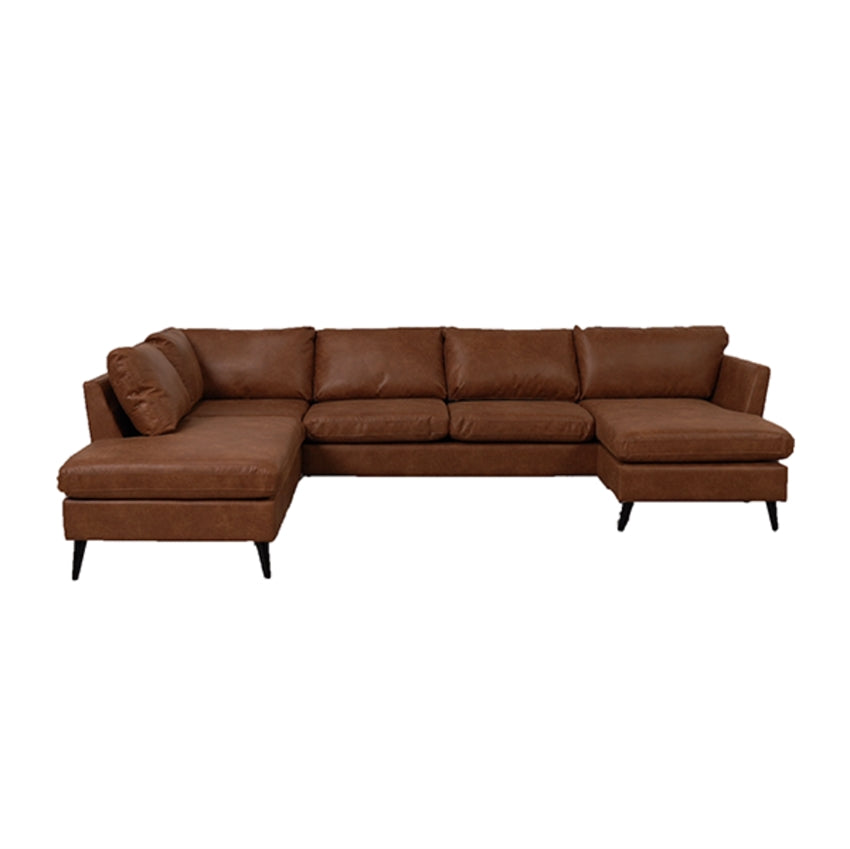 Jakob U-sofa med chaiselong fra Nordic Design