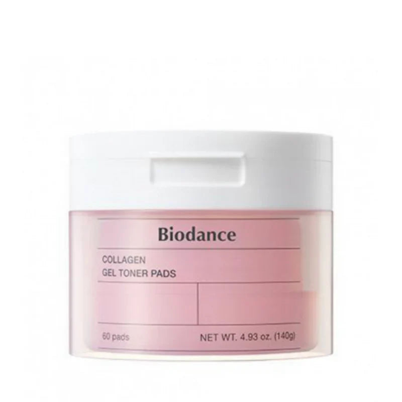 Biodance Collagen Gel Toner Pads, pakke med 60 stk fugtgivende tonerpads