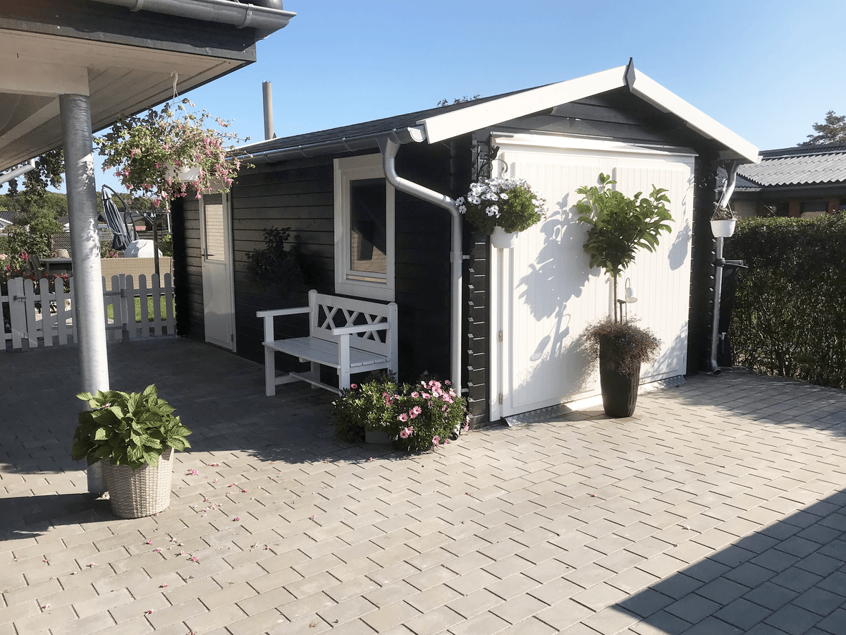 Enkelt garage Garage 300 på 16,5 m² fra Sølund Huse