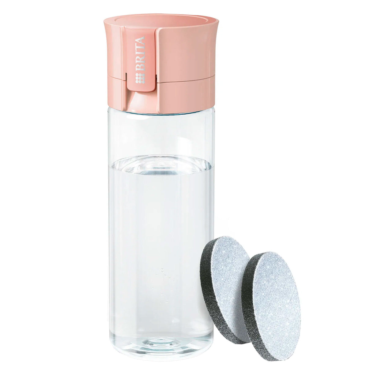 Brita Vital vandflaske i abrikos med filter, 0,6 liter