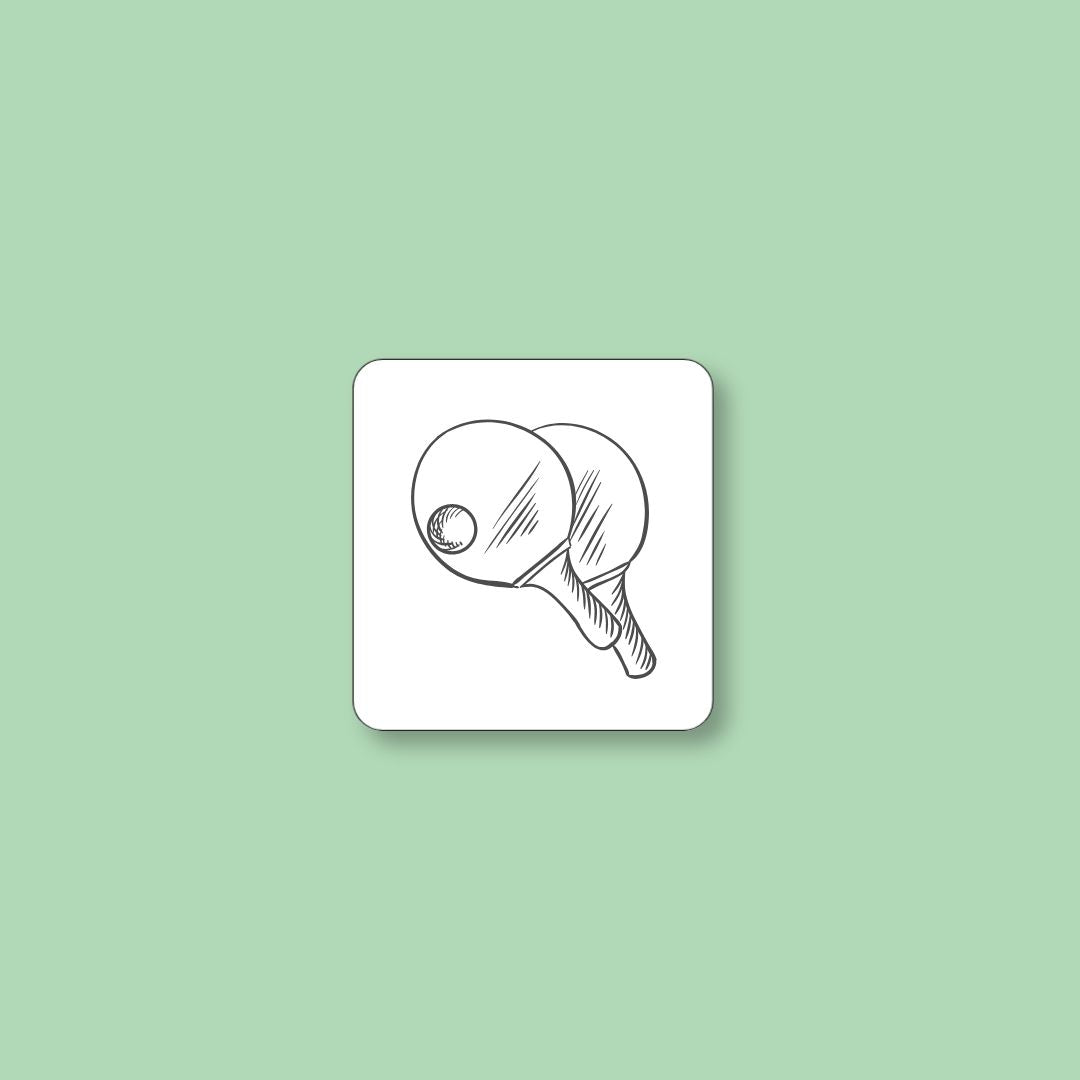 ToDoodle pictogram med motivet Bordtennis til familiens ugeplan