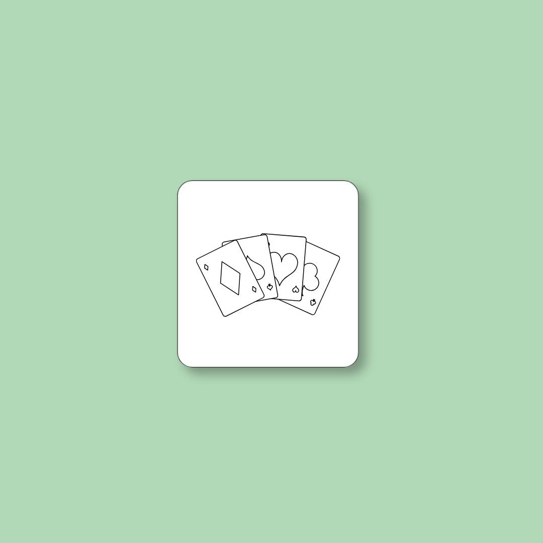 ToDoodle DK pictogram med motivet brætspil til familiens aktivitetsplan