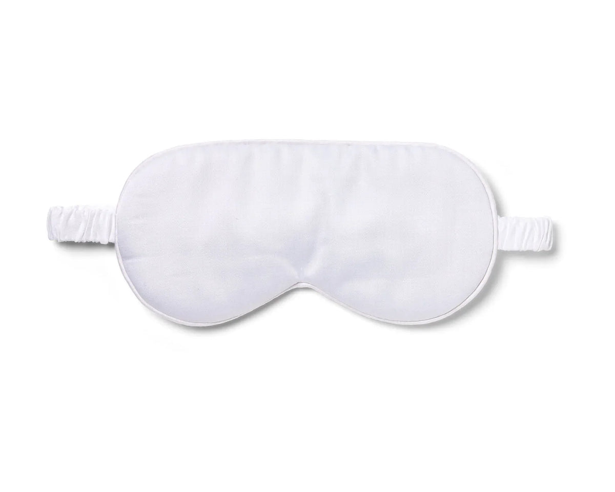 Hvid sovemaske i bambus fra Bremdals