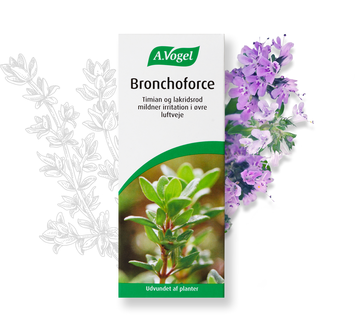 Flaske med A. Vogel Bronchoforce, 100 ml