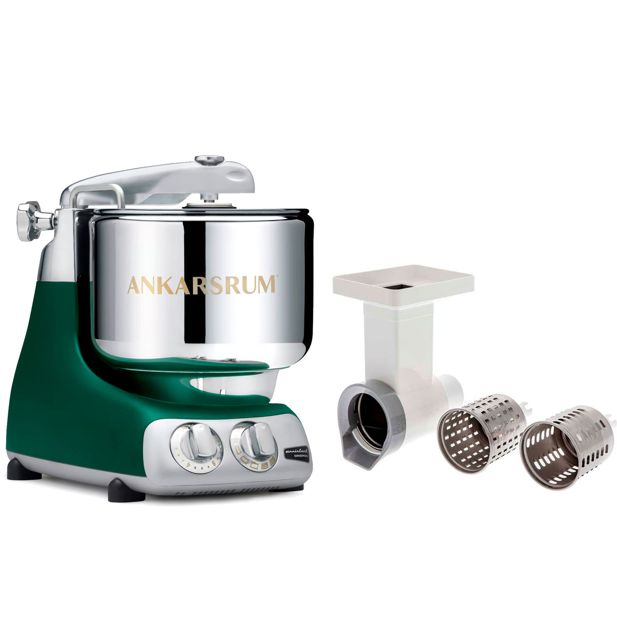 Ankarsrum Assistent Original AKM6230 køkkenmaskine i farven Forest Green