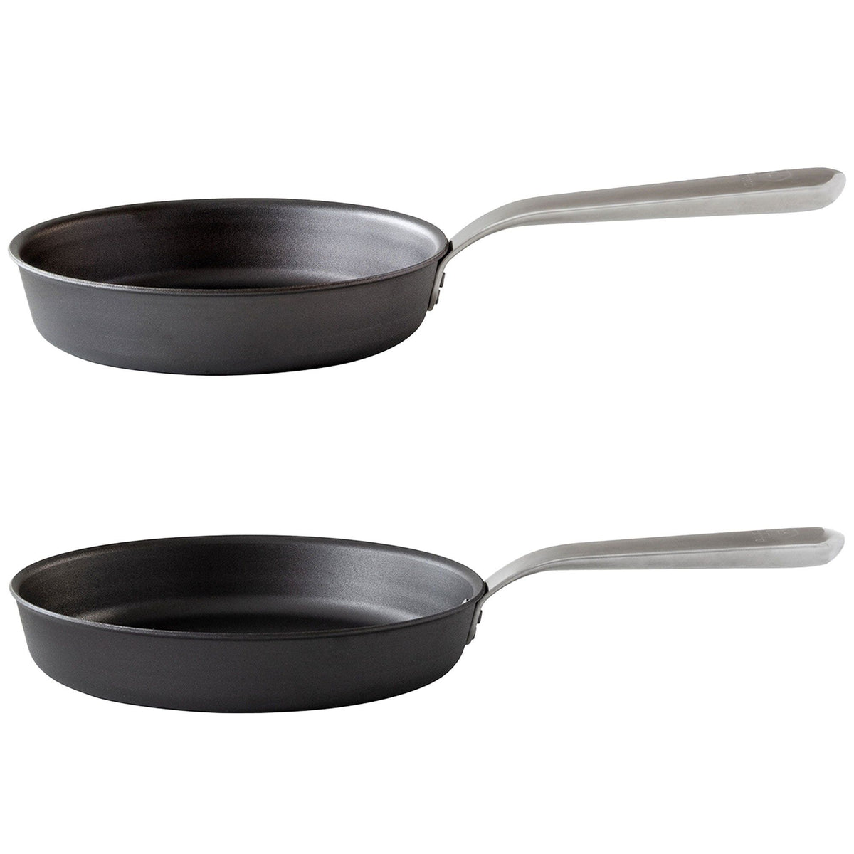 Kockums Jernverk stegepandesæt med to pander på 24 og 28 cm