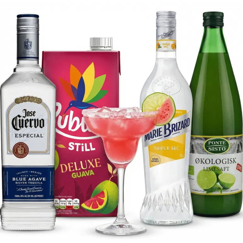Se Pink Guava Margarita Drinkspakke ✔ Kæmpe udvalg i Bolig Magasin - Køb online på udsalg og tilbud lige nu ✔ Super billig fragt og lynhurtig levering - Varenummer: Barlife-1552684 og på lager - Udsalg på Drikkevarer - Drinkspakker - Tequila Drinkspakker Store besparelser – op til 77% - Udsalg på mere end 2.281 populære mærker