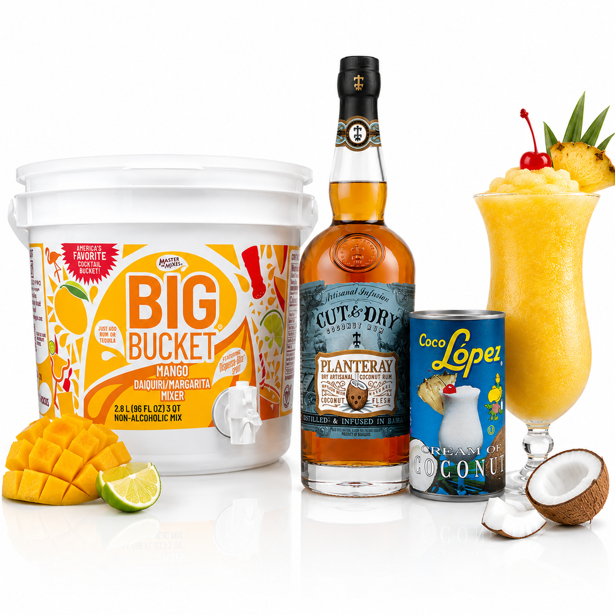 Se Big Bucket Mango Colada Drinkspakke ✔ Kæmpe udvalg i Bolig Magasin - Køb online på udsalg og tilbud lige nu ✔ Hurtig levering til lave fragtpriser - Varenummer: Barlife-1554052 og på lager - Udsalg på Op til 63% rabat - Over 1.329 mærker på online udsalg