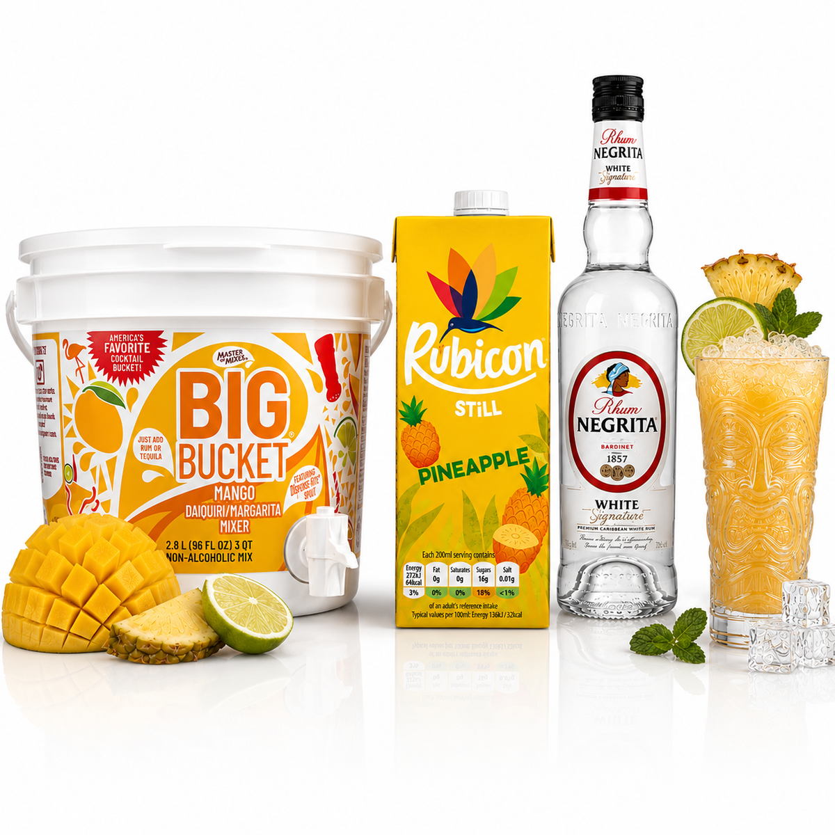 Se Big Bucket Mango Mai Tai Drinkspakke ✔ Kæmpe udvalg i Bolig Magasin - Køb online på udsalg og tilbud lige nu ✔ Lav fragtpris og hurtig levering - Varenummer: Barlife-1554054 og på lager - Udsalg på Spar helt op til 57% - Kæmpe udsalg på over 739 mærker