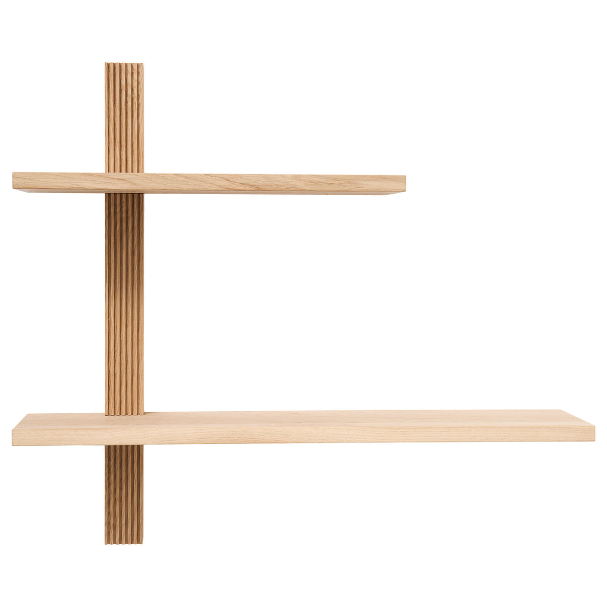 Andersen Phase hylde i eg, 60 x 18 cm