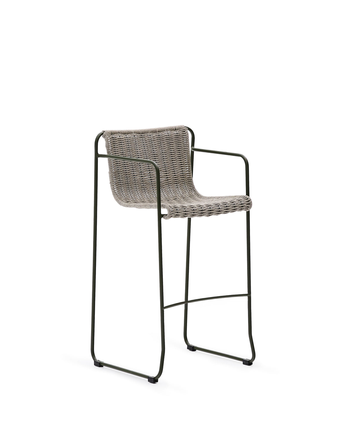 Se KAVE HOME Maurina udendørs barstol, m. armlæn, stabelbar - ecru/grå tovsnor og grøn stål (74,5cm) ❤ Kæmpe udvalg i Kave Home - Køb online på udsalg og tilbud lige nu ❤ Meget billig fragt og hurtig levering: 1 - 2 hverdage - Varenummer: Boboonline-117902 og barcode / Ean: 8447305024560 på lager - Udsalg på Udendørs møbler,Udendørs barmøbler,Udendørs barstole og counterstole,
Udendørs møbler,
Udendørs barmøbler,
Terrasse og have, Spar op til 51% - Over 785 kendte brands på udsalg