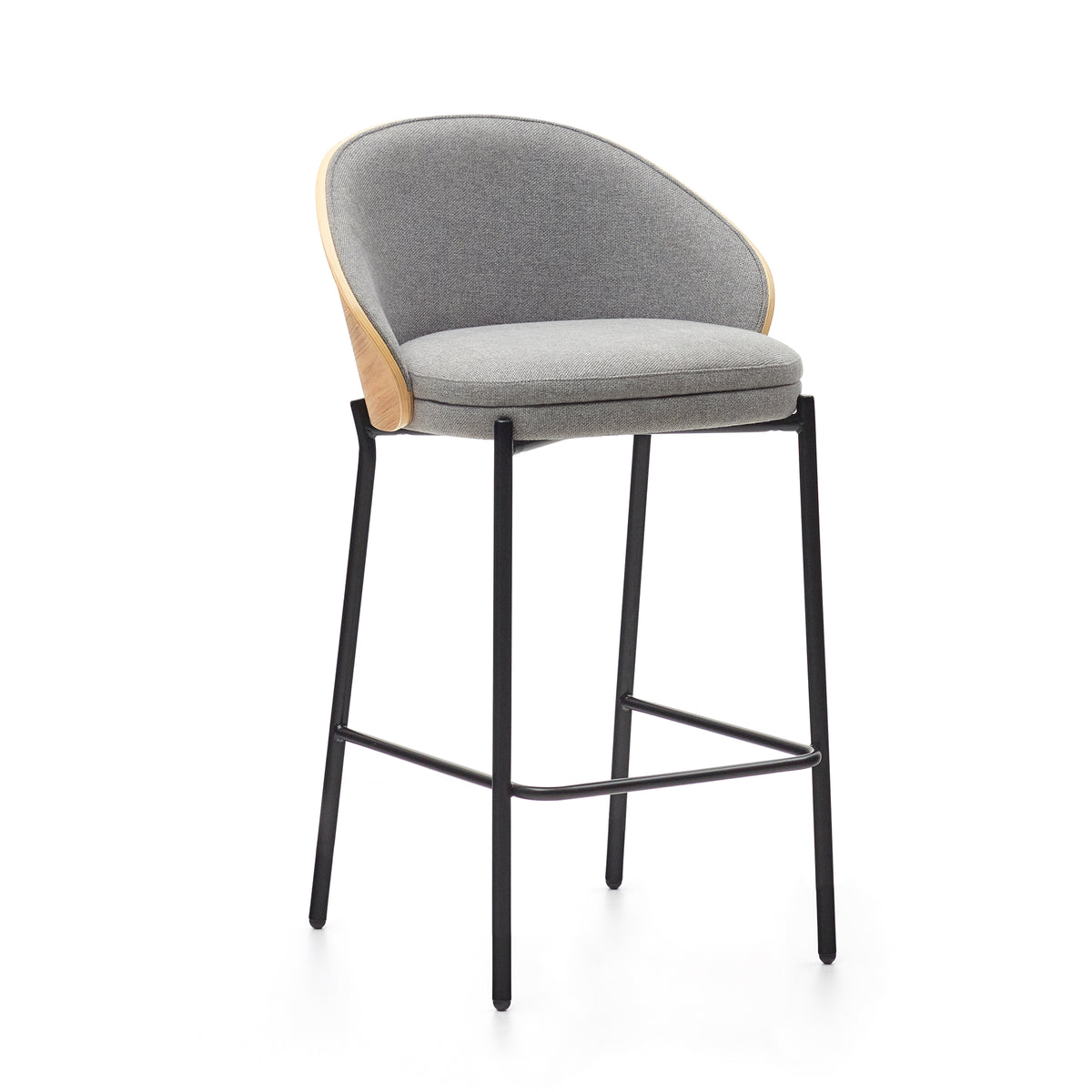 Se KAVE HOME Eamy barstol, m. ryglæn og fodstøtte - lysegrå chenille, natur asketræsfiner og sort metal ❤ Kæmpe udvalg i Kave Home - Køb online på udsalg og tilbud lige nu ❤ Meget billig fragt og hurtig levering: 1 - 2 hverdage - Varenummer: Boboonline-110245 og barcode / Ean: 8433840897080 på lager - Udsalg på Møbler,Stole,Barstole,
Møbler,
Stole,
Barstole med ryglæn,
Barstole til køkkenø,
Hjem Spar op til 51% - Over 785 kendte brands på udsalg