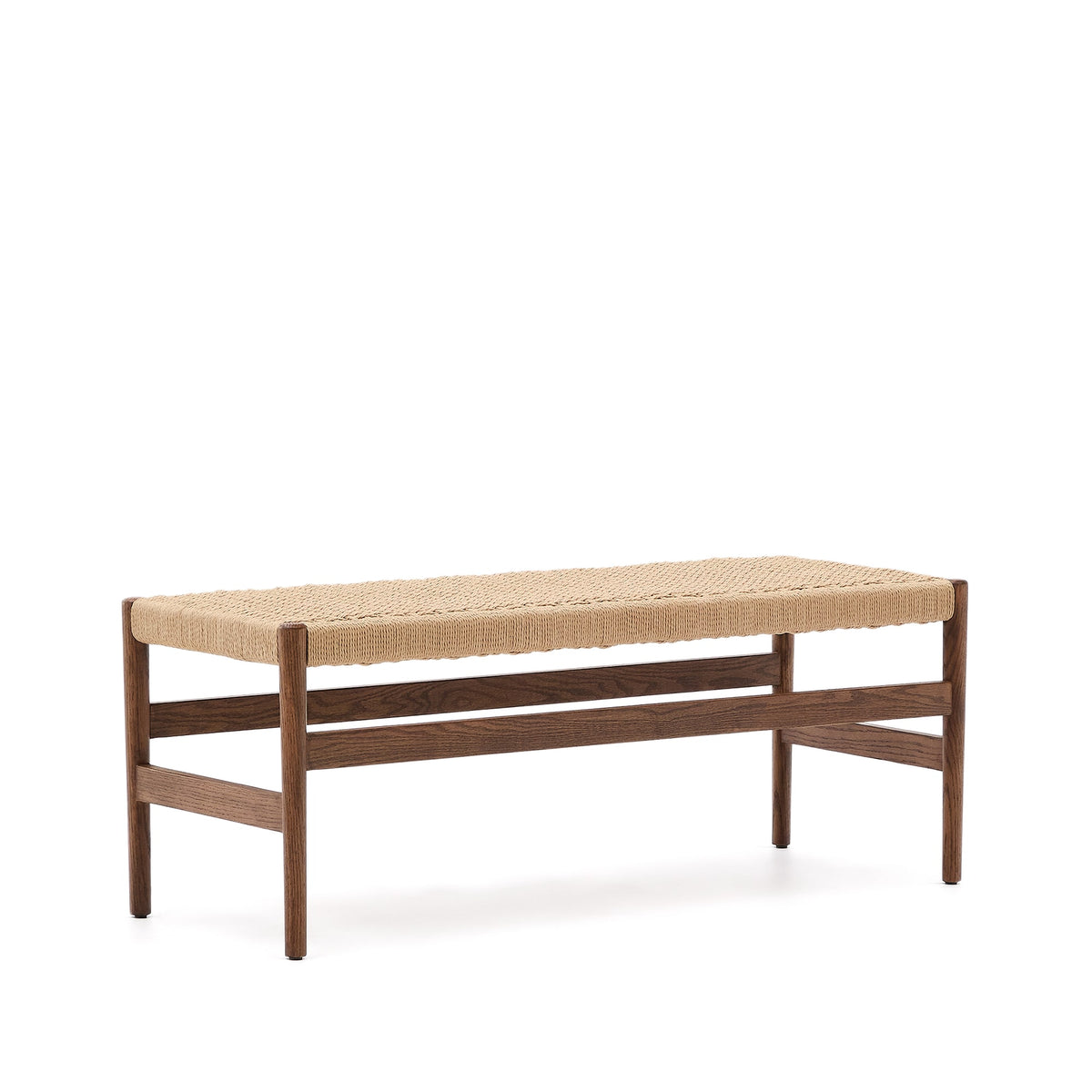 Se KAVE HOME Zaide bænk, rektangulær - natur reb og valnøddefarvet egetræ (120x45) ❤ Kæmpe udvalg i Kave Home - Køb online på udsalg og tilbud lige nu ❤ Hurtig levering til lave fragtpriser - Varenummer: Boboonline-107845 og barcode / Ean: 8433840916415 på lager - Udsalg på Møbler,Bænke,
Møbler,
Dagligstue, Få op til 69% i rabat - Tusindvis af varer fra over 2.739 brands