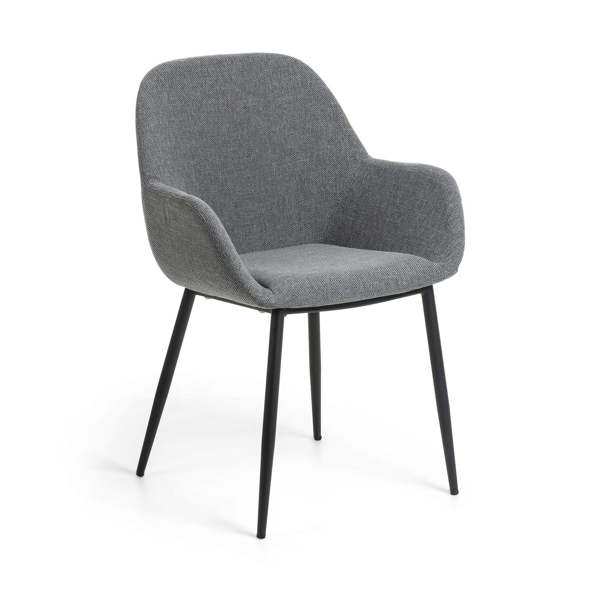 Se KAVE HOME Koon lænestol - mørkegrå/sort stof/metal, m. armlæn ❤ Kæmpe udvalg i Kave Home - Køb online på udsalg og tilbud lige nu ❤ Hurtig levering til lave fragtpriser - Varenummer: Boboonline-32269 og barcode / Ean: 8433840507064 på lager - Udsalg på Møbler,Stole,Lænestole,
Billige lænestole,
Lænestole i stof,
Stole,
Stole til stuen, Få op til 63% i rabat - Shop blandt over 2.739 brands