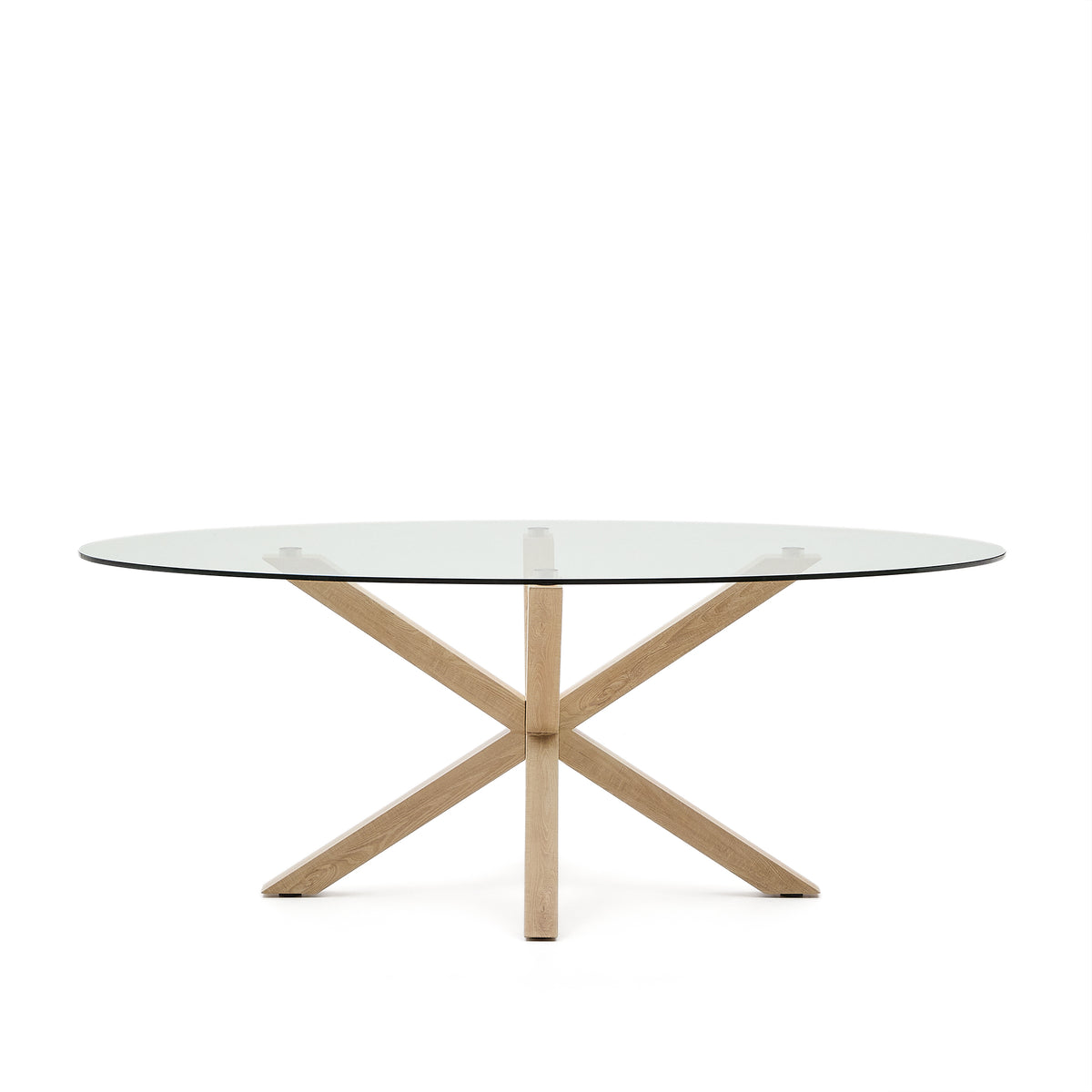 Se KAVE HOME Argo spisebord, oval - klar glas og stål med træfinish (200x100) ❤ Kæmpe udvalg i Kave Home - Køb online på udsalg og tilbud lige nu ❤ Meget billig fragt og hurtig levering: 1 - 2 hverdage - Varenummer: Boboonline-117407 og barcode / Ean: 8433840918525 på lager - Udsalg på Møbler,Borde,Spiseborde,
Møbler,
Borde,
Glasborde,
Ovale spiseborde,
Spisestue, Spar op til 51% - Over 785 kendte brands på udsalg