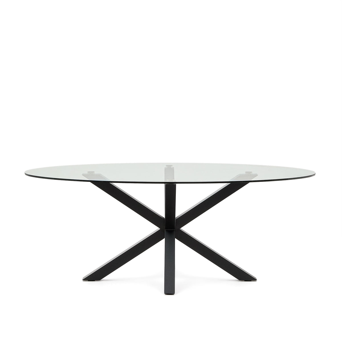 Se KAVE HOME Argo spisebord, oval - klar glas og sort stål (200x100) ❤ Kæmpe udvalg i Kave Home - Køb online på udsalg og tilbud lige nu ❤ Meget billig fragt og hurtig levering: 1 - 2 hverdage - Varenummer: Boboonline-117410 og barcode / Ean: 8433840918556 på lager - Udsalg på Møbler,Borde,Spiseborde,
Møbler,
Borde,
Glasborde,
Ovale spiseborde,
Spisestue, Spar op til 51% - Over 785 kendte brands på udsalg