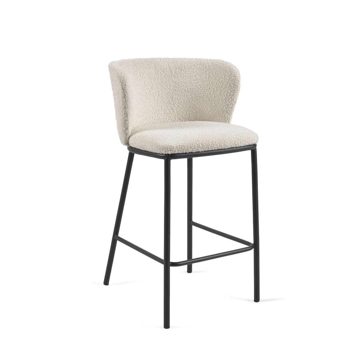 Se KAVE HOME Ciselia barstol, m. ryglæn og fodstøtte - hvid bouclé og sort metal (H:65cm) ❤ Kæmpe udvalg i Kave Home - Køb online på udsalg og tilbud lige nu ❤ Meget billig fragt og hurtig levering: 1 - 2 hverdage - Varenummer: Boboonline-110211 og barcode / Ean: 8433840734668 på lager - Udsalg på Møbler,Stole,Barstole,
Møbler,
Stole,
Barstole med ryglæn,
Barstole til køkkenø,
Hjem Spar op til 51% - Over 785 kendte brands på udsalg