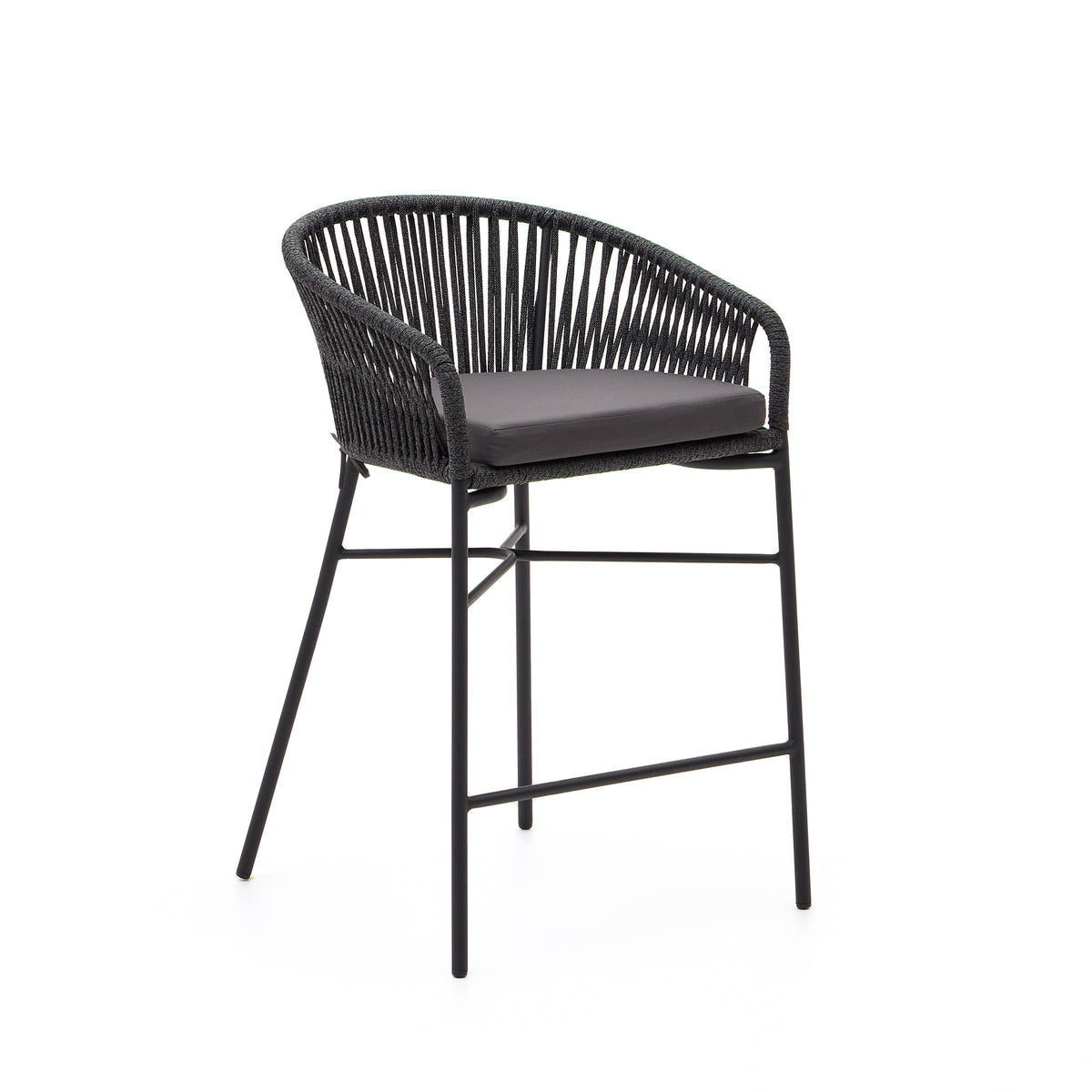 Se KAVE HOME Yanet barstol, m. ryglæn, armlæn og fodskammel - sort reb og metal (H:65cm) ❤ Kæmpe udvalg i Kave Home - Køb online på udsalg og tilbud lige nu ❤ Meget billig fragt og hurtig levering: 1 - 2 hverdage - Varenummer: Boboonline-110233 og barcode / Ean: 8433840688442 på lager - Udsalg på Møbler,Stole,Barstole,
Møbler,
Stole,
Barstole med ryglæn,
Barstole til køkkenø,
Hjem Spar op til 51% - Over 785 kendte brands på udsalg