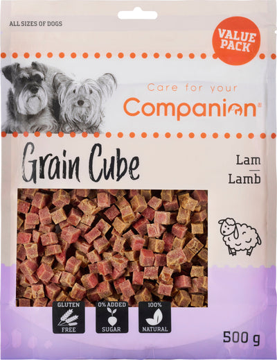 Se Companion - Lam kubeformet snack , 500g value pakke » Kæmpe udvalg i Companion » Hurtig levering: 1 - 2 Hverdage samt billig fragt - Varenummer: BGH-47763595428170 og barcode / Ean: '5701883388654 på lager - Udsalg på Spar op til 52% - Over 785 kendte brands på udsalg