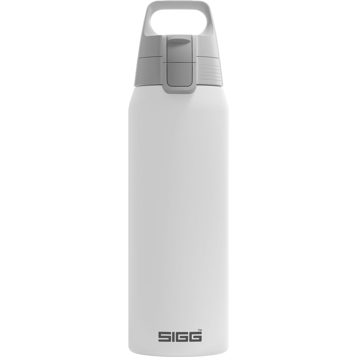 Hvid SIGG Shield Therm ONE termoflaske på 0,75 liter i rustfrit stål