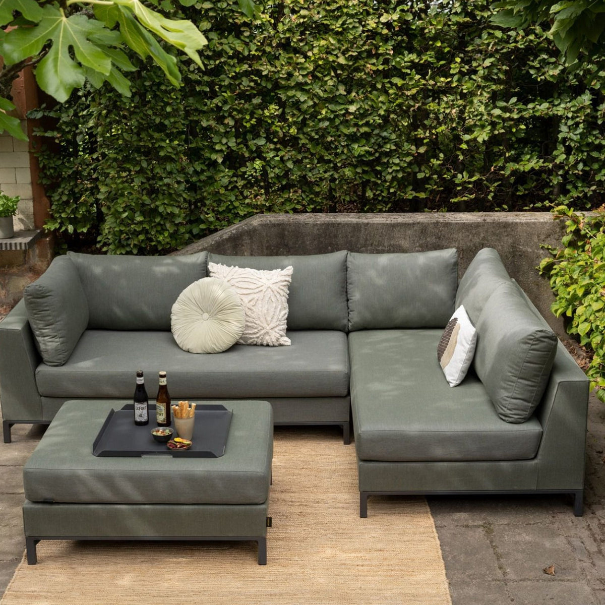 Se WOOOD - Sicilie Lounge Sæt, Højre, Grøn - 60x262x246 cm ❤ Kæmpe udvalg i WOOOD - Køb online på udsalg og tilbud lige nu ❤ Meget billig fragt og hurtig levering - Varenummer: Bolig&Haven-60858236600650 og barcode / Ean: 8715322931780 på lager - Udsalg på Store besparelser – op til 67% - Store besparelser på over 2.739 brands