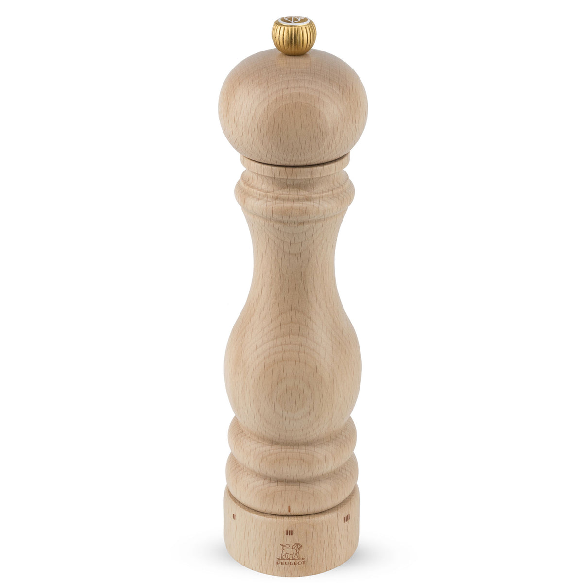 Peugeot Paris u'Select Z saltkværn i naturfarvet træ, 22 cm høj
