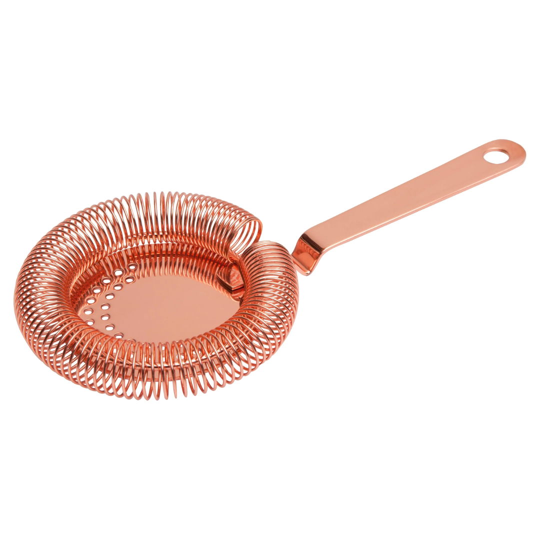 Se Barprofessional Hawthorn Strainer Kobber ✔ Kæmpe udvalg i Barprofessional - Køb online på udsalg og tilbud lige nu ✔ Lav fragtpris og hurtig levering - Varenummer: Barlife-1420051 og 8718215103943 på lager - Udsalg på Barudstyr - Barværktøj - Strainers Spar helt op til 73% - Stort udsalg på over 739 mærker